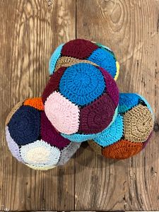 Crochet Ball Multi Color