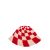 Kid's Check Swirl Hat - Cherry 